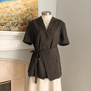 NWT Two-piece short sleeve blazer set